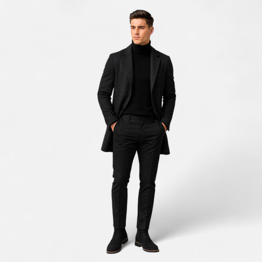 Men’s Retro Business Lace-Up Boots