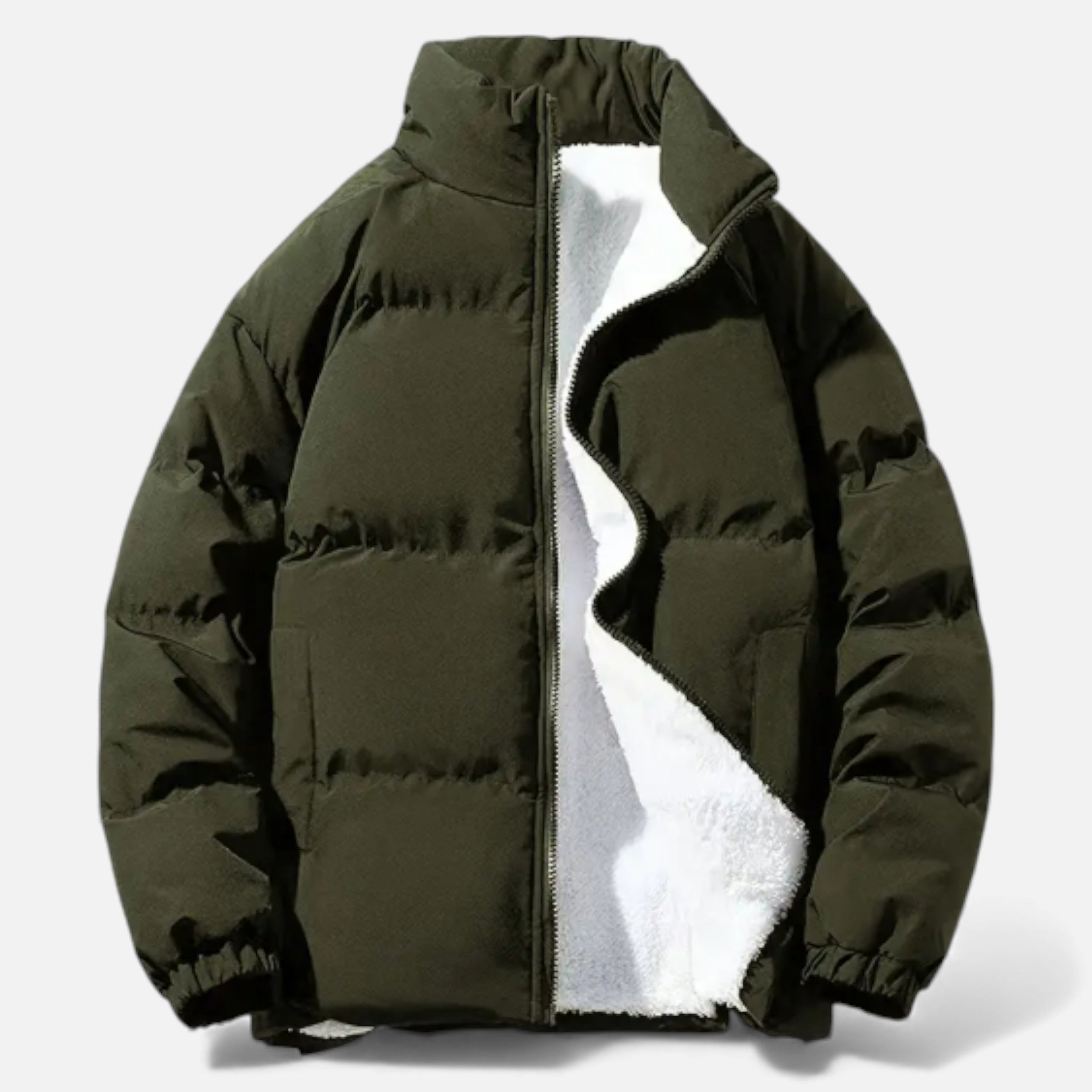 Lurvain | Men’s Fleece-Lined Insulated Winter Jacket