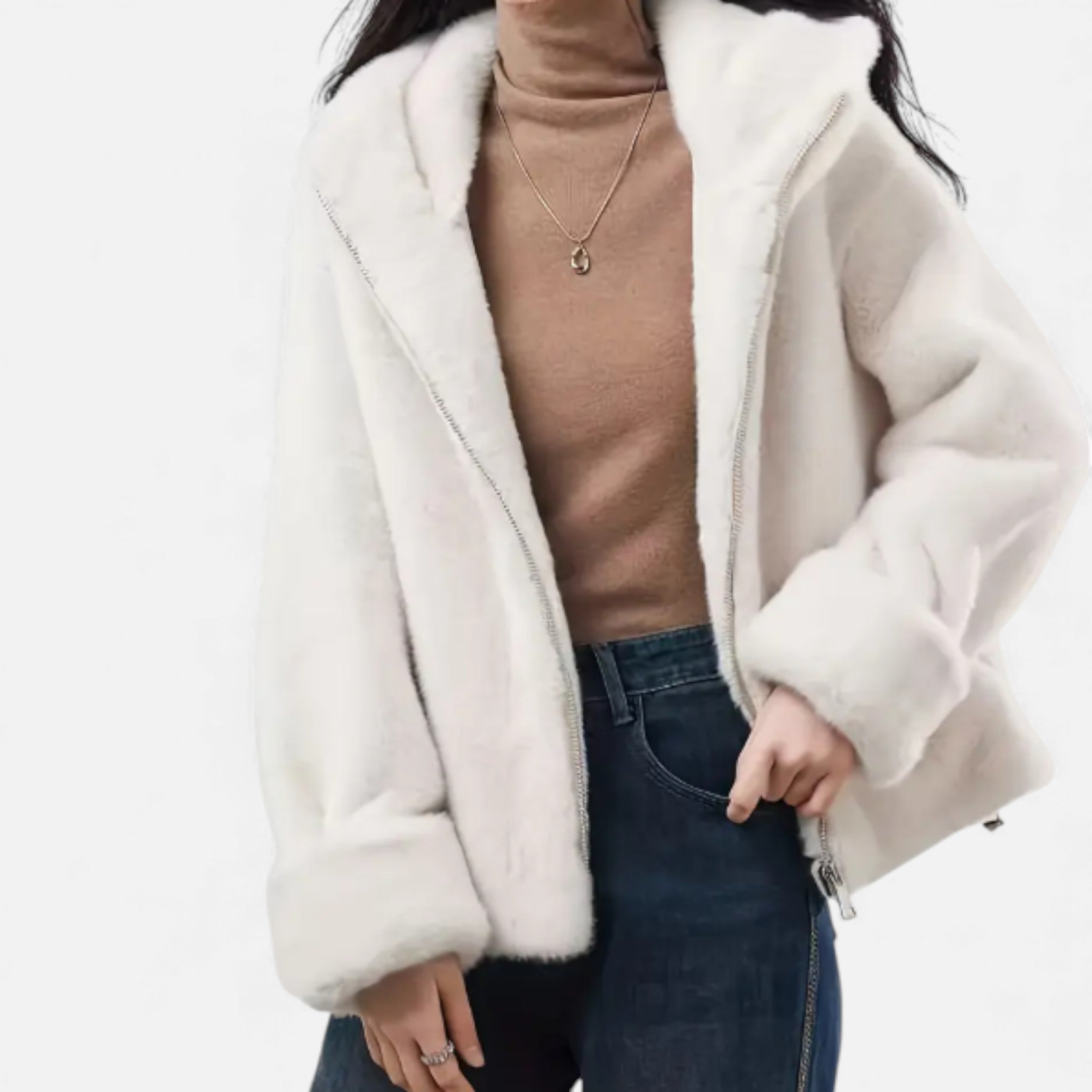 Lurvain | Women’s Plush Faux-Fur Winter Coat