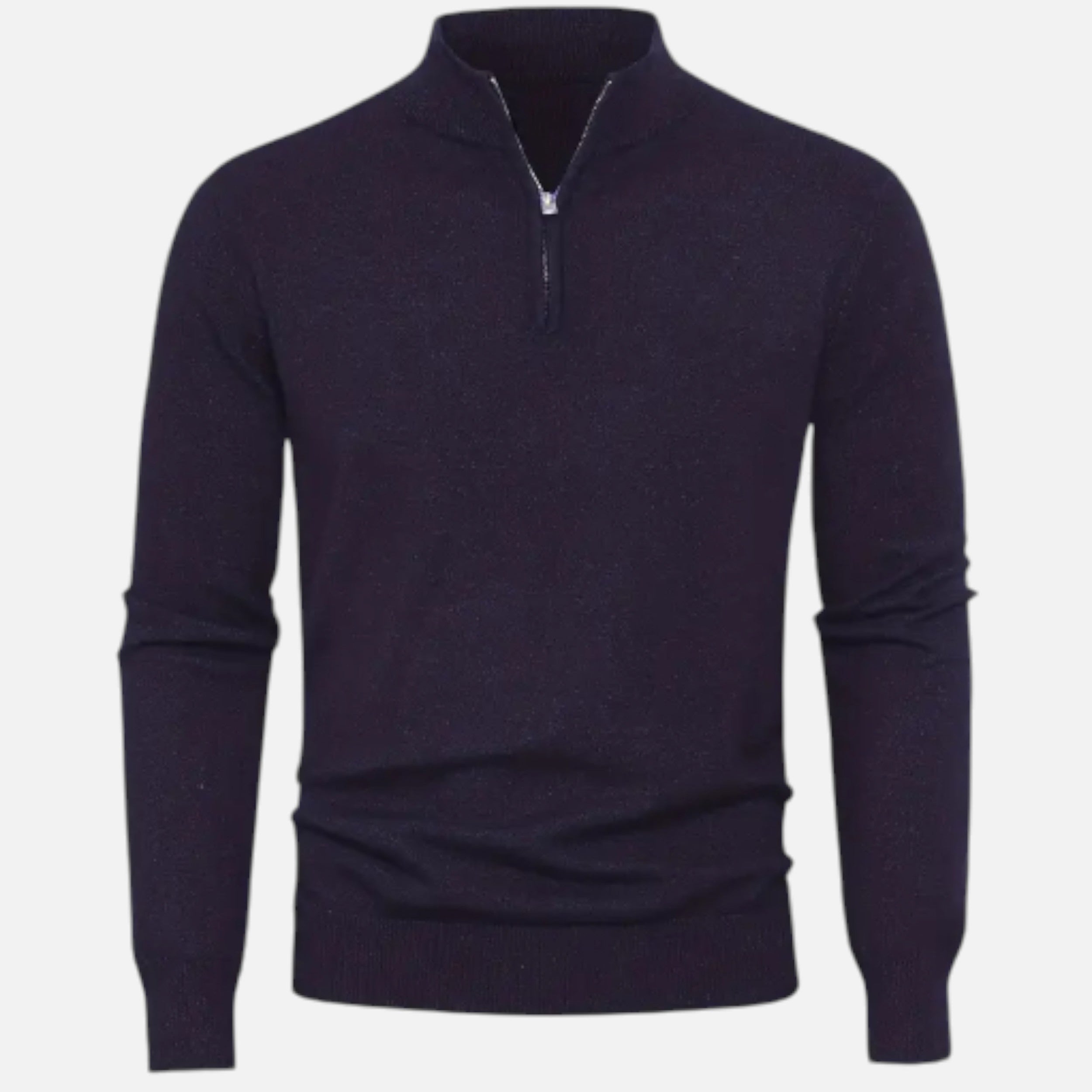 Lurvain | Men’s Heavyweight Knit Zip Cardigan