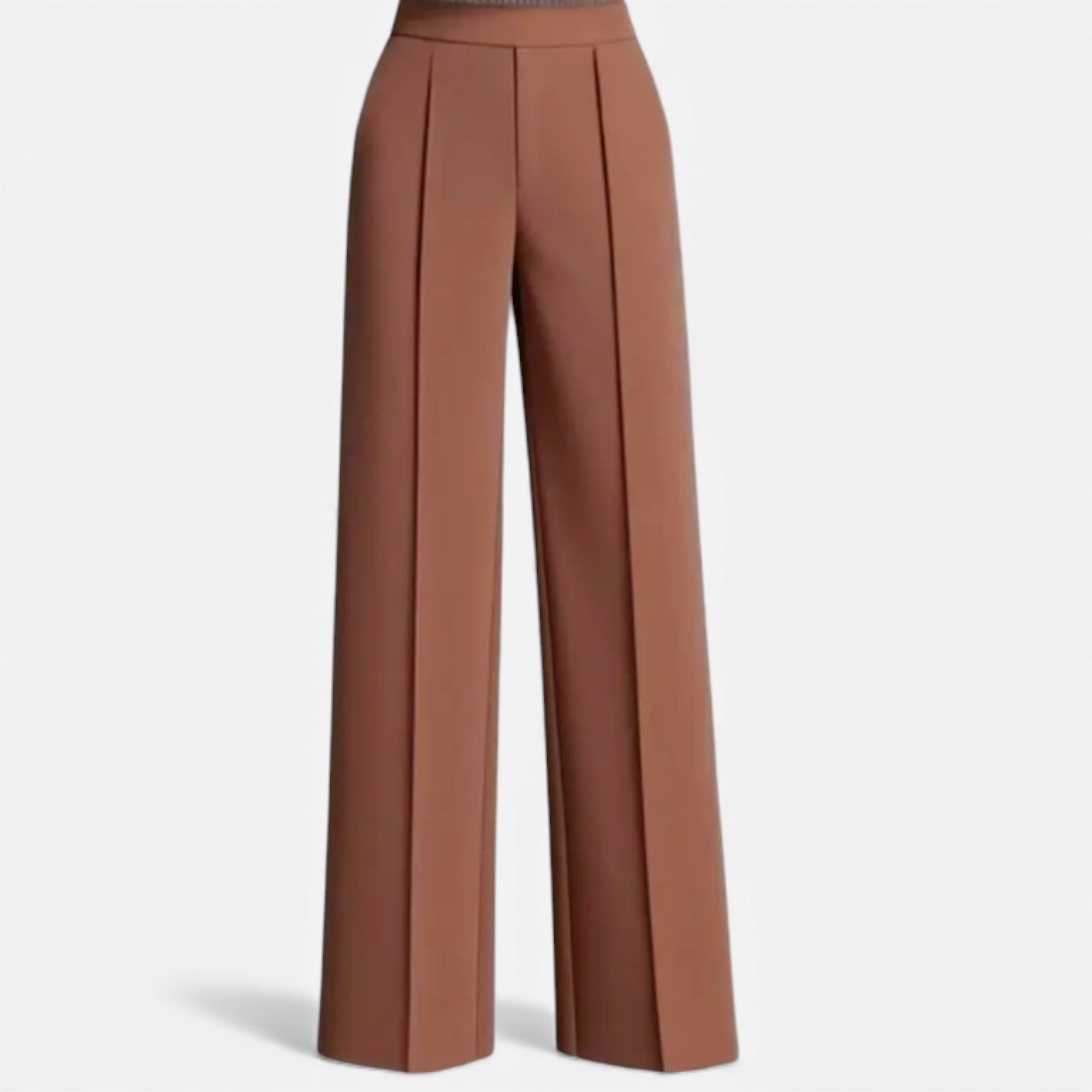 Lurvain | Women’s High-Waist Asymmetric Pocket Trousers