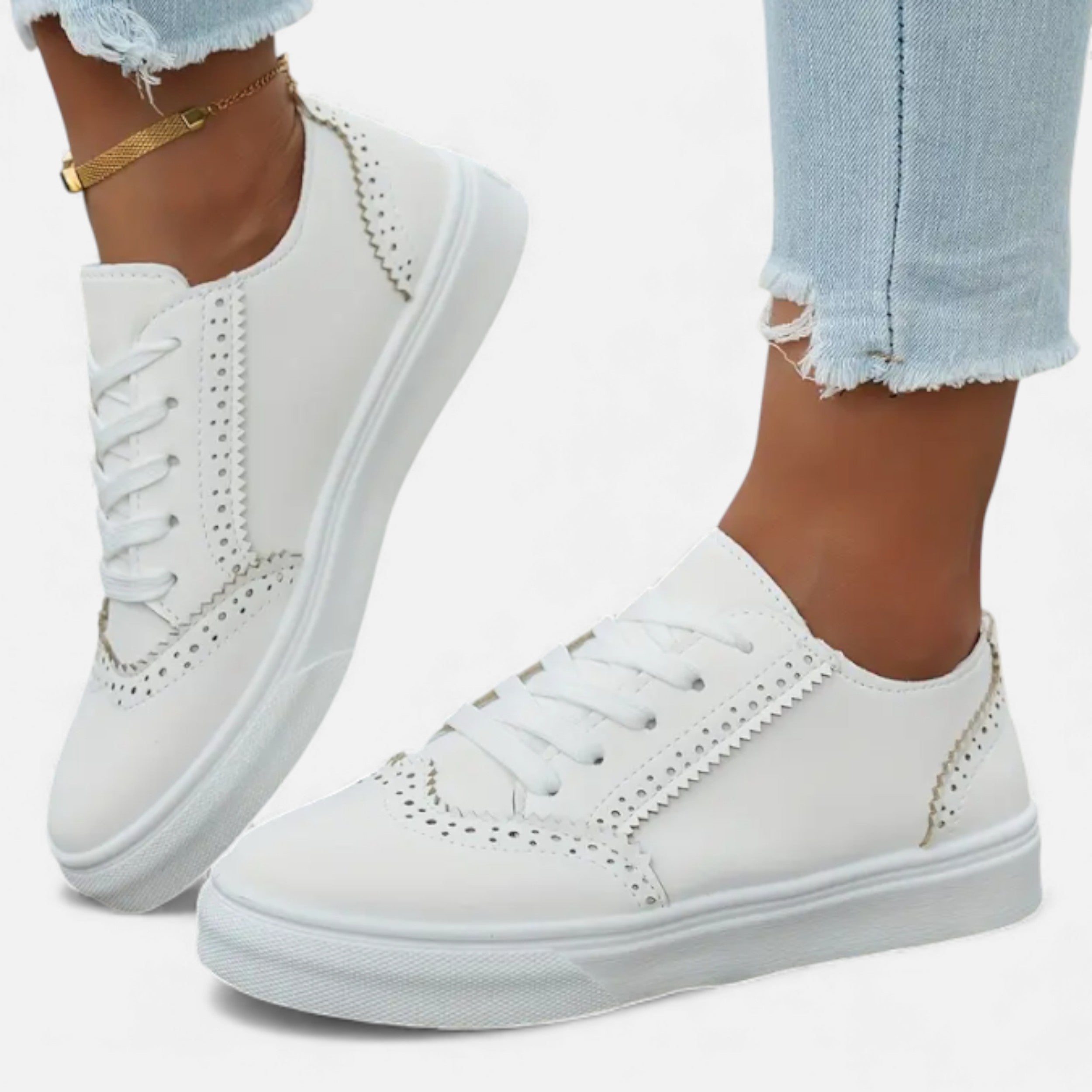 Lurvain | Women’s Mesh Knit Sneakers — Lightweight Walkers