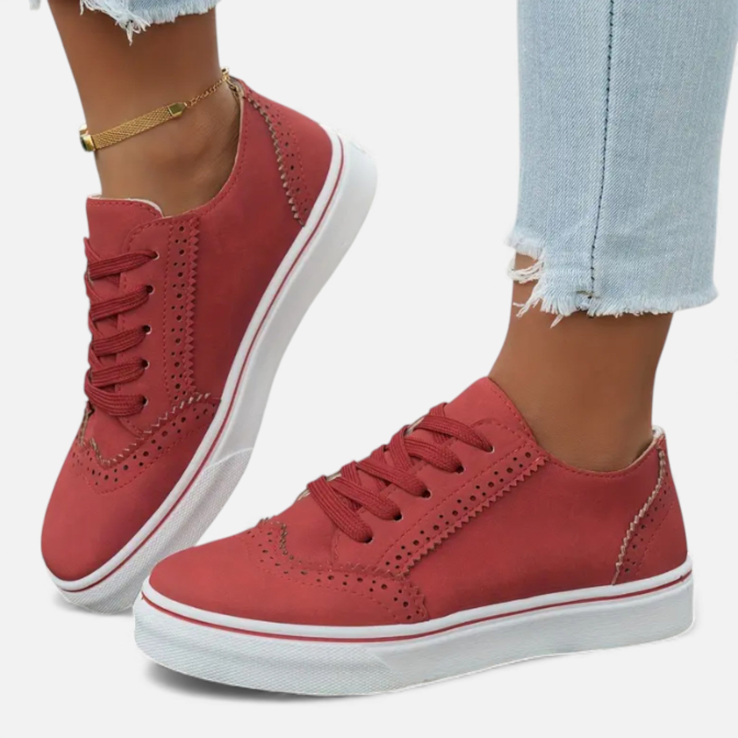 Lurvain | Women’s Mesh Knit Sneakers — Lightweight Walkers