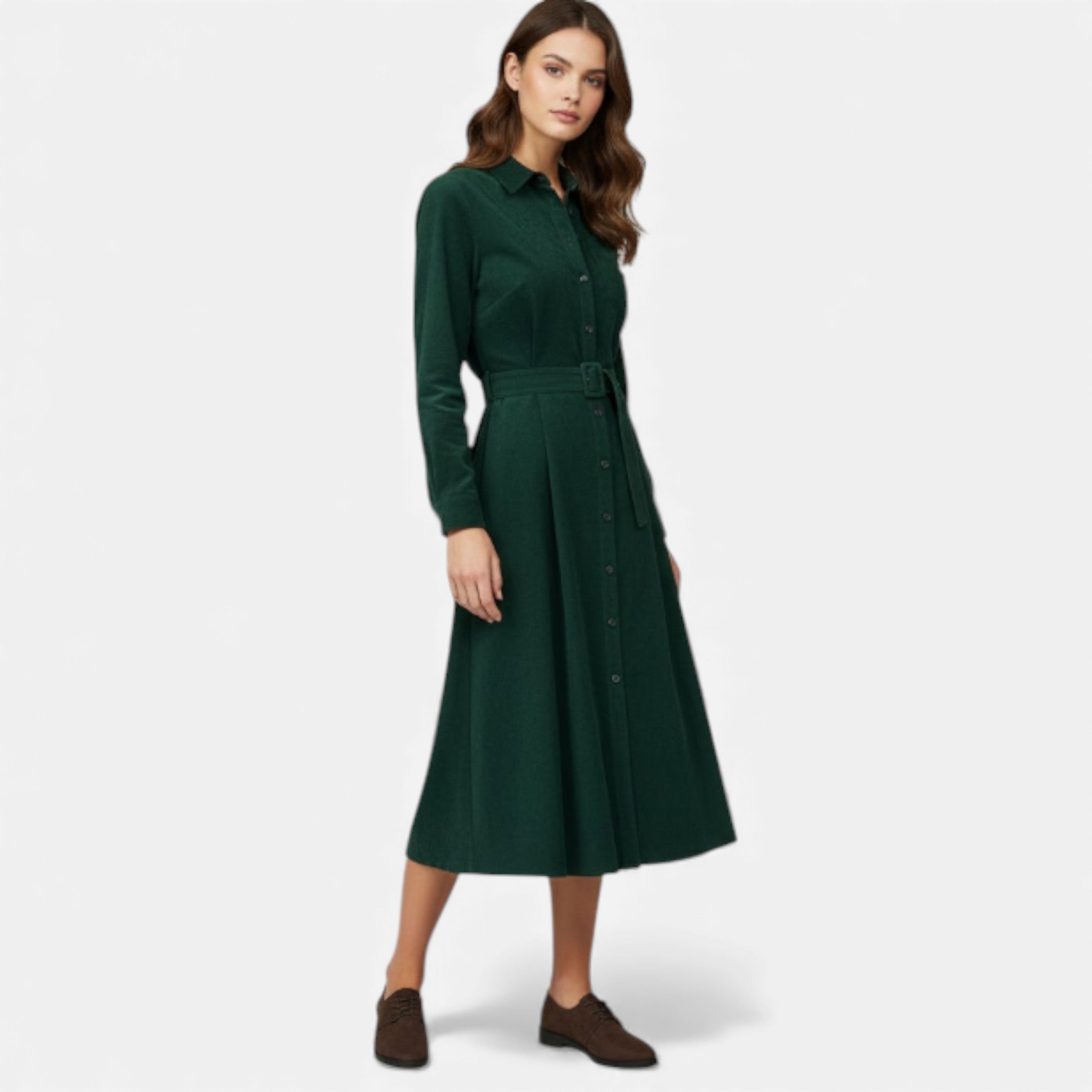 Lurvain | Women’s Pointed Loafers — Flannel Elegance