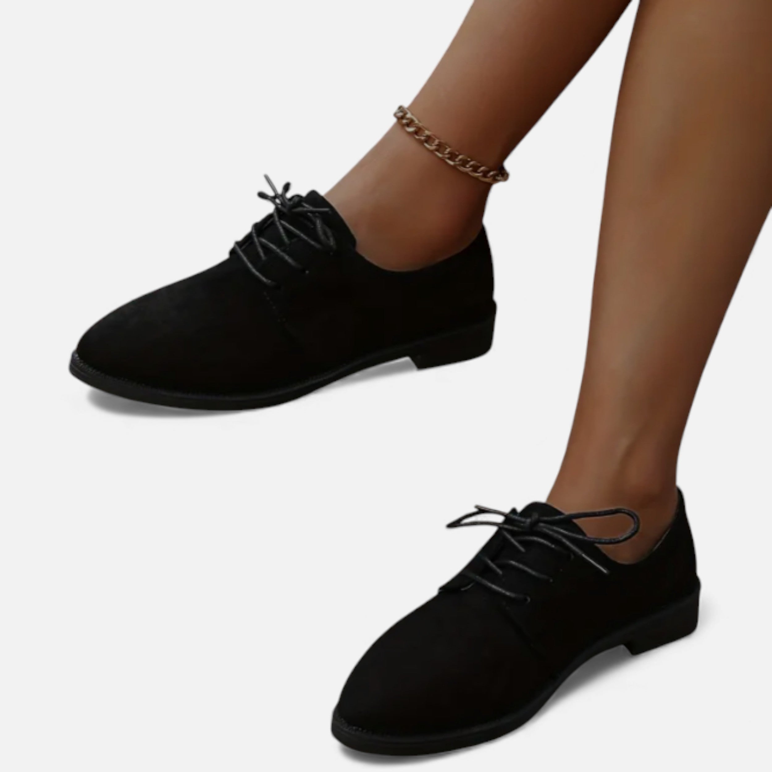 Lurvain | Women’s Pointed Loafers — Flannel Elegance