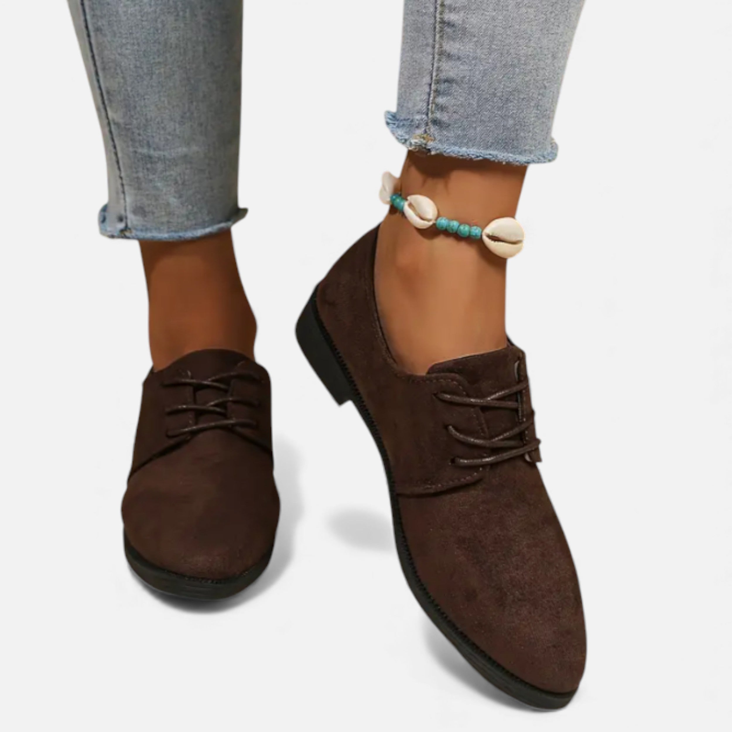 Lurvain | Women’s Pointed Loafers — Flannel Elegance