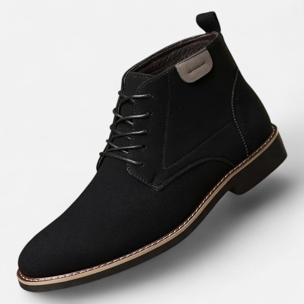 Men’s Retro Business Lace-Up Boots