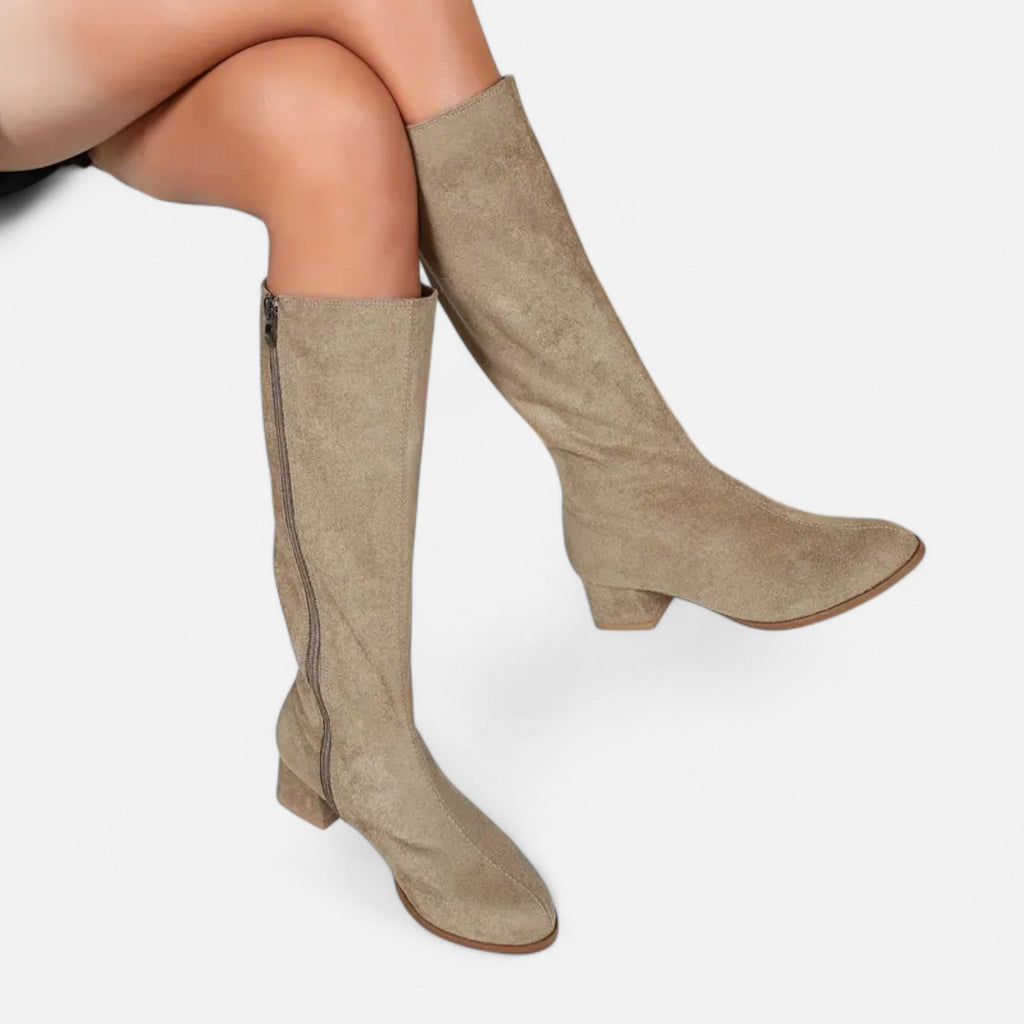 Women’s Skinny Zipper Boots