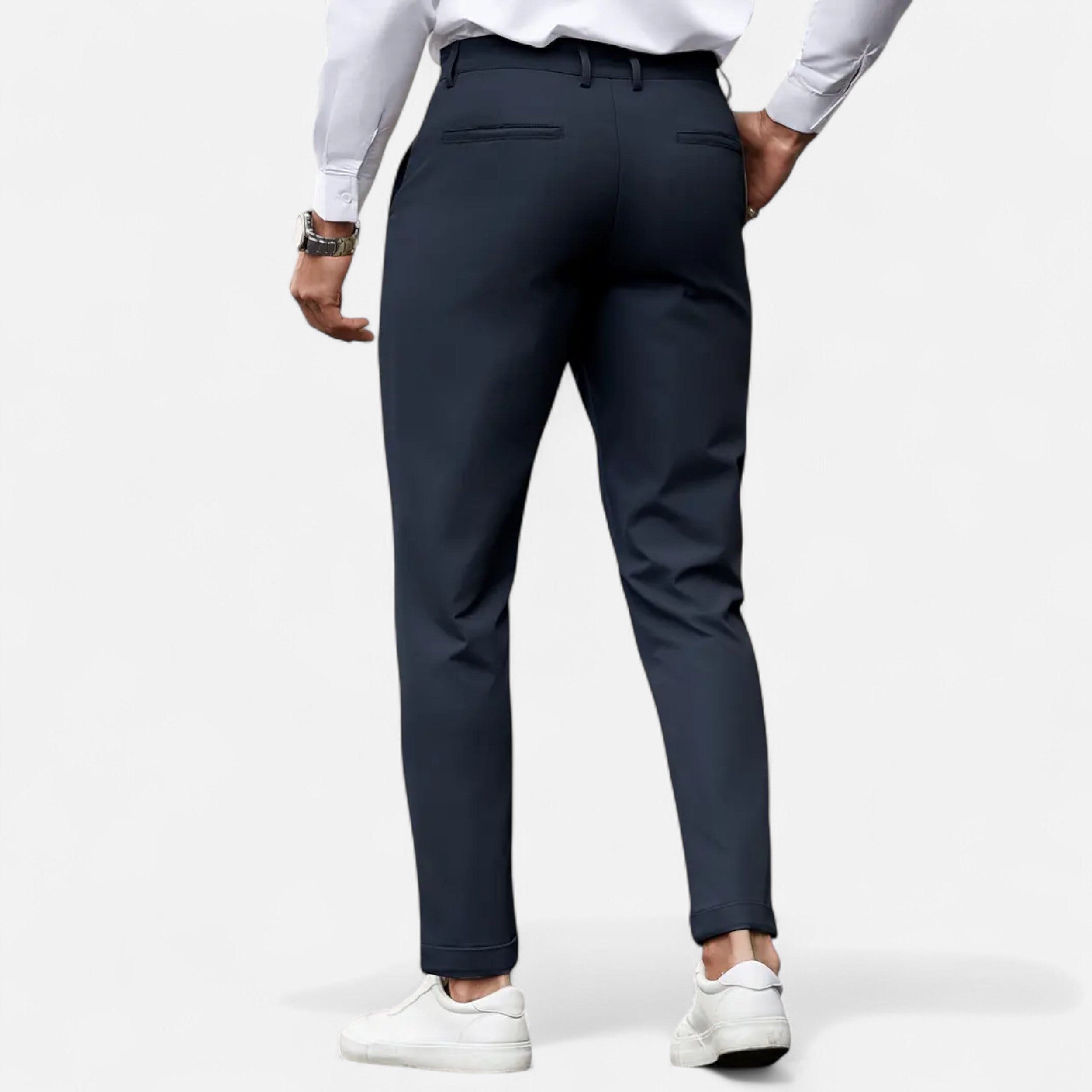 Men’s Straight-Leg Trousers – Timeless Design