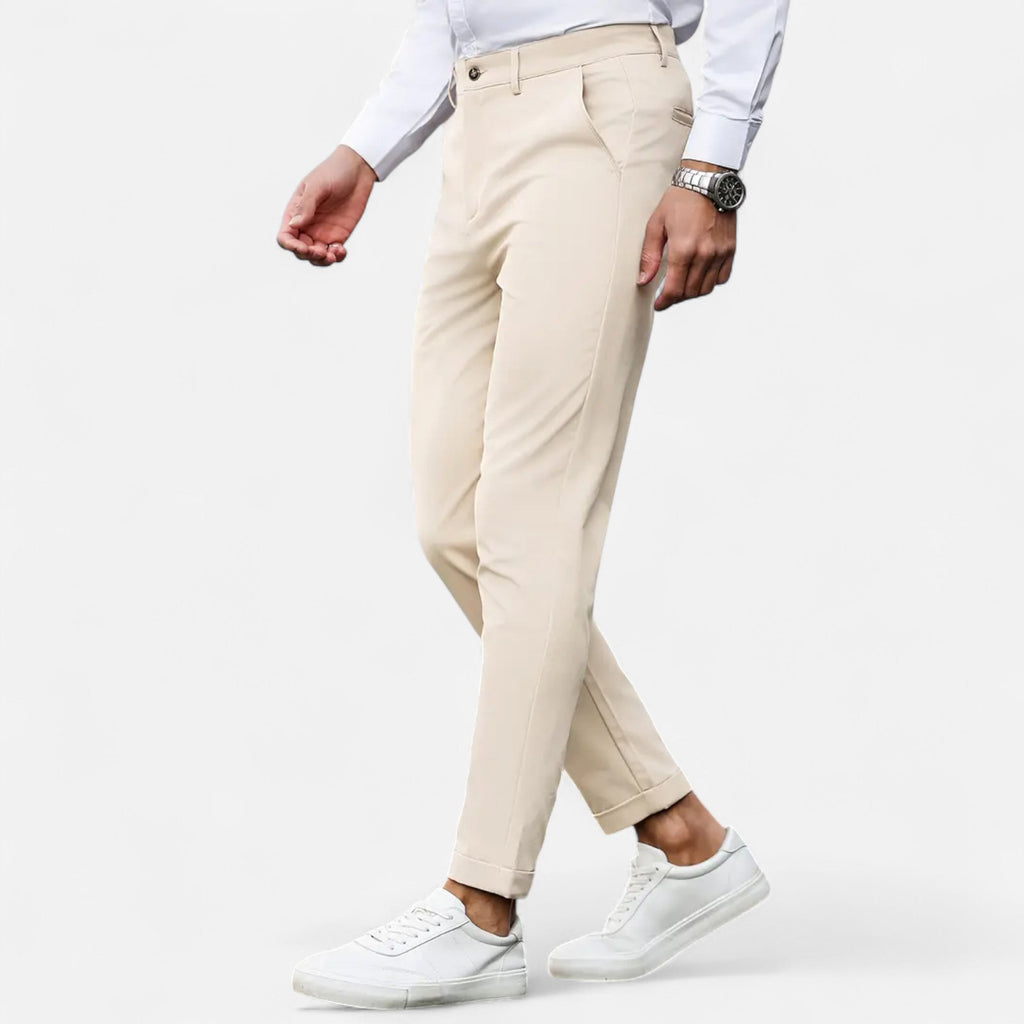 Men’s Straight-Leg Trousers – Timeless Design
